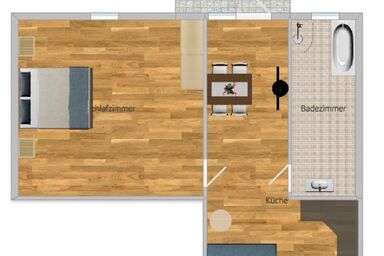 Haus Kogelleiten - Ferienwohnung Beim Sepperl, 1-3 Personen, 55 qm, Dusche/WC, Balkon, TV, separates Schlafzimmer