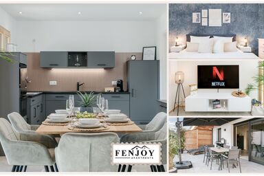 FENJOY Ferienwohnungen am Chiemsee - FENJOY Ferienapartment No°3 mit Terrasse | Zentral | BBQ