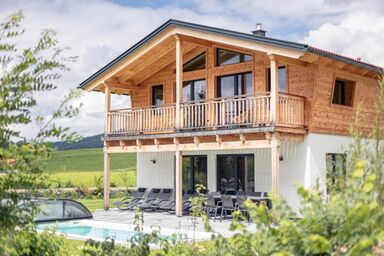 Chalets Inzell - Chiemgau Karte - Chalet 19 mit Sauna und Sommerpool für max. 6 Personen