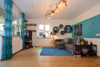 Familienhaus Hechtsee - Ferienwohnung 125qm mit Terrasse für max. 5 Personen