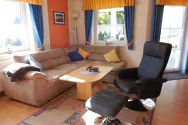 Ferienhaus Wellisch - FeWo 3, Lärche, 75 qm mit Wohnzimmer