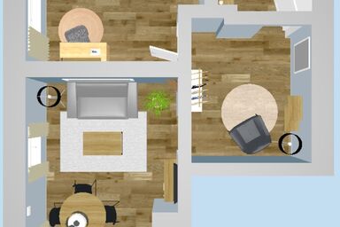 ferienhofEICHENBERG - Ferienwohnung 2 (60qm) mit kostenfreiem WLAN