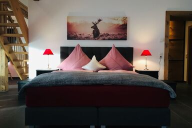 Ferienscheune Maria - Ferienwohnung Theresa mit ebenerdiger Terrasse und Balkon