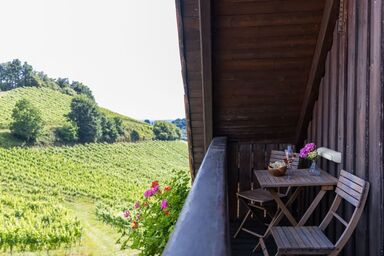 Weingut & Buschenschank Pölzl - Doppelzimmer mit Balkon