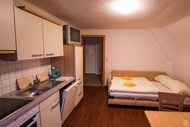 Gästehaus Leypold - Appartement Nr. 31, Toilette und Dusche getrennt