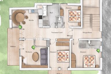 Ferienlodge Alpenkönigin - Ferienwohnung Adlerhorst