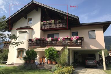 Haus Astner - Ferienwohnungen - Fewo 4-5 Pax/2 Schlafräume/Dusche, WC