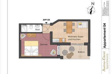 Appartement Andrea-Cäciel - HAUS ANDREA-CÄCIEL - Appartement "GAMPENKOGEL Nr. 4"