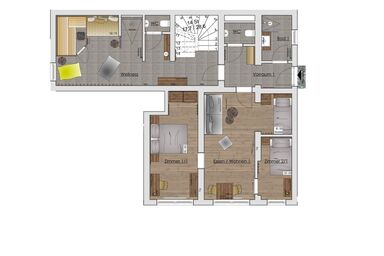 Kuckuck Appartements Leogang - Appartement Top 1 de Luxe 2 Etagen