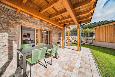 Ferienwohnung in Rußbach Am Pass Gschütt mit Garten, Terrasse und Grill