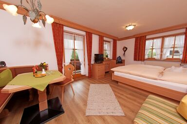 Haus am Schmiedweg - 1-Raum-Wohnung, 35 m², 1-2 Personen, DU/WC, Wohn-Schlafraum, separat Küche, Süd- und West-Balkon