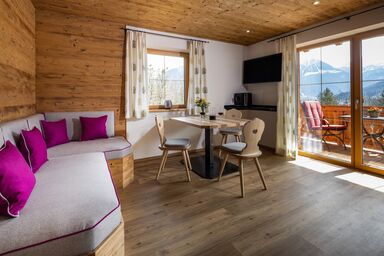 Bergbauernhof Schoberlehen - Chalet Appartement Morgenstern 1-2 Pers., 50 m², 1 SZ, DU/WC,BK