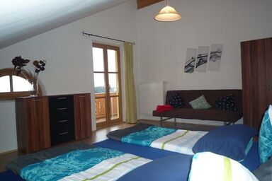 Ringerhof - Ferienwohnung 3, 40 qm Dachgeschoss, Wohn- und Schlafraum kombiniert