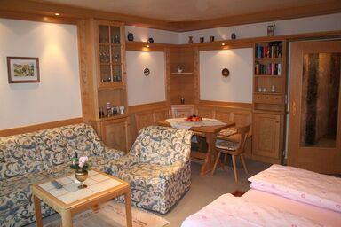 Panorama Appartement Predigtstuhl - Appartement 44 qm für 1-2 Personen mit Balkon und Blick auf die Berge