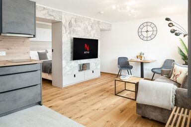 FENJOY Ferienhaus am Chiemsee - FENJOY Ferienapartment No°10 mit Garten | Küche