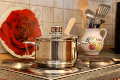 Haus Jägerfleck - Studio Predigtstuhl, Balkon mit Morgensonne