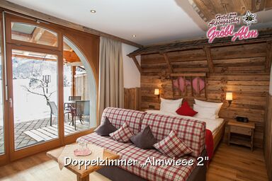 Gröbl-Alm, Alpengasthof/-hotel - Doppelzimmer Süd "Almwiesenzimmer" 2, Dusche/ WC