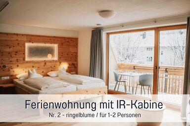 Ferienwohnungen Scholl - Wohnung 2 - ringelblume - 1 Wohnschlafraum - 40 qm