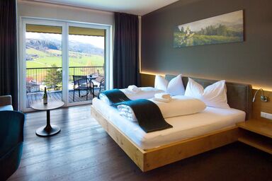 Landhotel DAS STOCKER - Doppelzimmer Panorama mit Dusche, WC