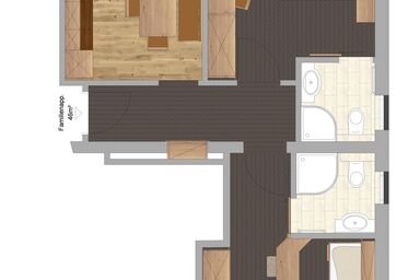Edelweiss Apartment - Apart 3.4 2 Schlafziimmer