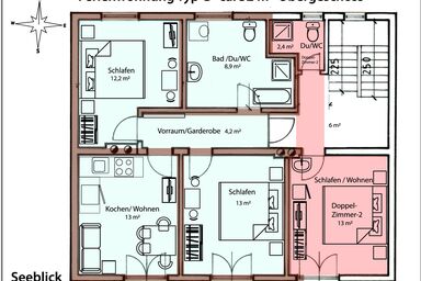 Ferienwohnungen Haus Christophorus - Appartement Typ B