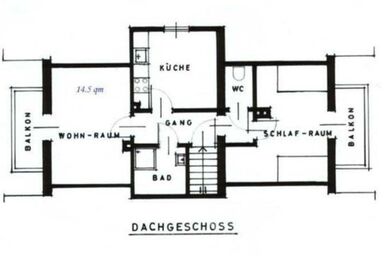 Ferienwohnungen Haus Martha - Dachwohnung