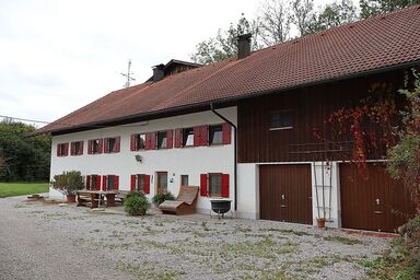 Ferienhaus, Bauernhof mit Angel- und Badesee, Roßhaupten, Allgäu