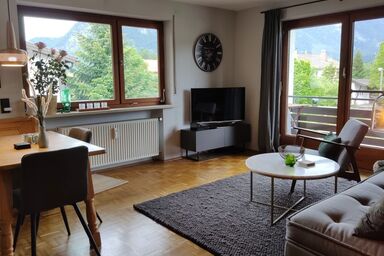 Inzell Ferienwohnung für 2  Personen mit Bergblick, Panoramablick und Hund erlaubt