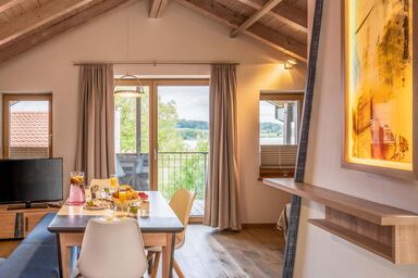 Lebensart am See - Ambiente, 53 qm Dachgeschoss, 1 separates Schlafzimmer