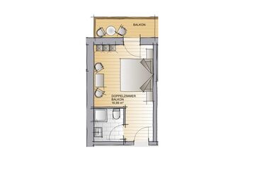 Gästehaus Siegllehen - Doppelzimmer mit Balkon