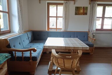 Gipfelblick am Wössenerbach - Ferienwohnung Gipfelblick, 41 qm, bis 3 Personen, Wohnschlafraum, Balkon
