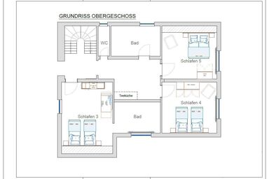 Ferienhaus Froschsee inkl. Chiemgaukarte - Ferienhaus bis 10 Personen 165 qm mit Balkon, Terrasse und 5 Schlafzimmern