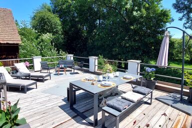 Ferienwohnungen Marienweiher - Ferienwohnung mit traumhafter Dachterrasse