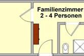 Gästehaus Brugger - Familienzimmer für 2-3 Personen
