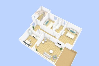 Holidayfritz Ferienwohnungen - Wohnung "Dobba" (oben) - 2 Schlafräume