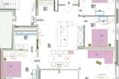 Lärchenlodge Apartments and Spa - Apartment 12 mit 3 Schlafzimmer und Balkon