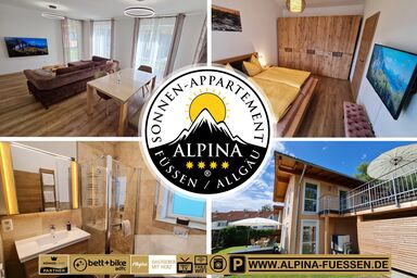 Alpina Sonnen-Appartements mit XL-Sonnen-Terrasse - Sonnen-Appartement