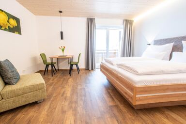 Alpengasthof Hörnlepass - Trollblume: Gemütliches 1-Zimmer-Chalet Nr. 102