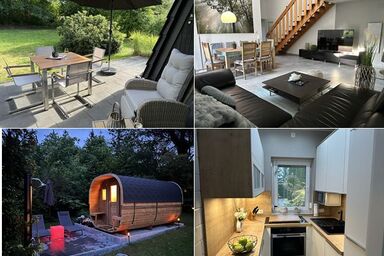 Ferienhaus Frankenwald 80qm unweit vom See in Lichtenberg - Sauna, Klima, Kamin, Garten - Bad Steben - Hof Saale