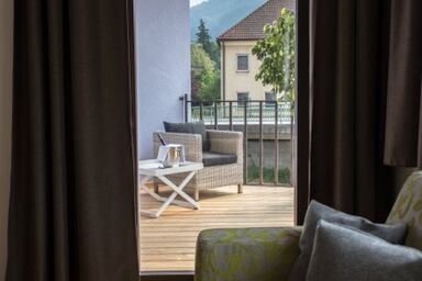 Flussbett - Dirndltaler Schlafgenuss - Juniorsuite mit Pielachterrasse