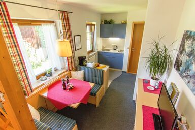 Haus Abendsonne - 1-Raum-Ferienwohnung 28qm, 2 Personen, abgeteilter Schlafplatz, Küche, Balkon