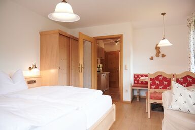 Haus Lofertal - Zwei-Raum-Ferienwohnung 51qm, schöner Balkon mit Blick in die Berge