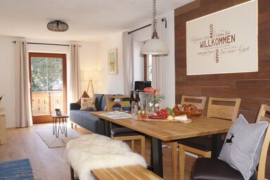 Ferienwohnung Rabe - Ferienwohnung 55qm mit sep. Schlafzimmer, Balkon