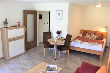 Alpen-FeWo - Ferienwohnung 1 bis 2 Personen, 42 qm, Wohn- und Schlafraum kombiniert, Terrasse