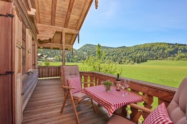 Chalet Menkenhof - Ferienwohnung - Sonne-, 120m² und Balkon mit Bergblick