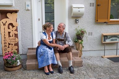Ferienwohnungen Bergsonne und Gipfelsonne - Ferienwohnung "Bergsonne", 75qm, 2 Schlafzimmer,  Balkon mit Bergblick