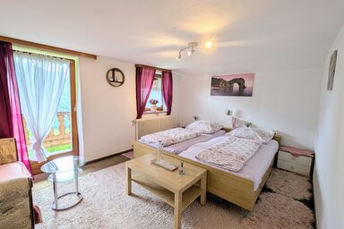 Haus Heinzen - Doppelzimmer 3 - Watzmann mit Balkon