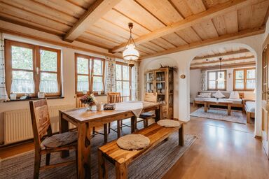 Bio Ferienhof Winkler - Fewo Tittling-Fürsteneck (110qm) für 6 Personen mit großen Balkon
