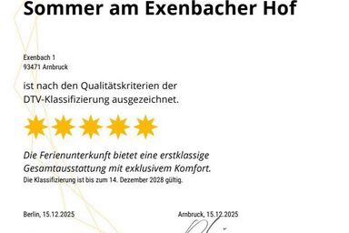 Exenbacher Hof - Fewo Sommer
