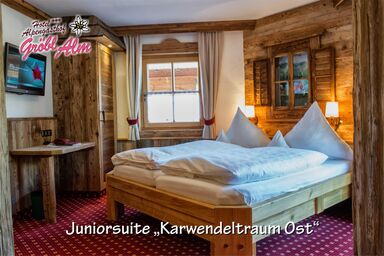 Gröbl-Alm, Alpengasthof/-hotel - "Karwendeltraum"-Junior Suite, Ost, 1 Schlafraum